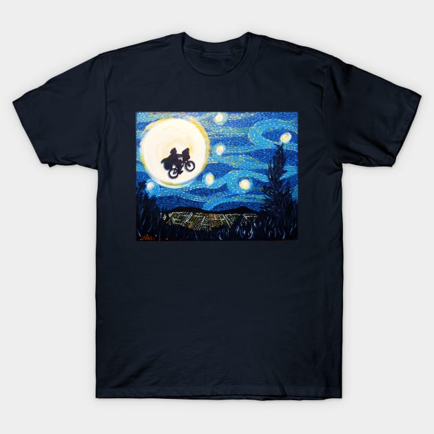 Starry Flight T-Shirt by redroachart